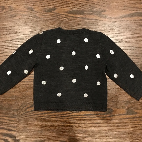 Bonpoint Polka Dot Baby Girl Cardigan - Picture 5 of 5